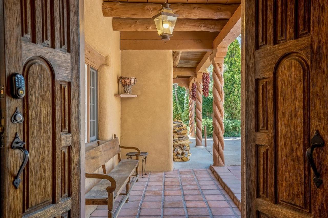 Garcia Street Adobe Villa ซานตาเฟ ภายนอก รูปภาพ