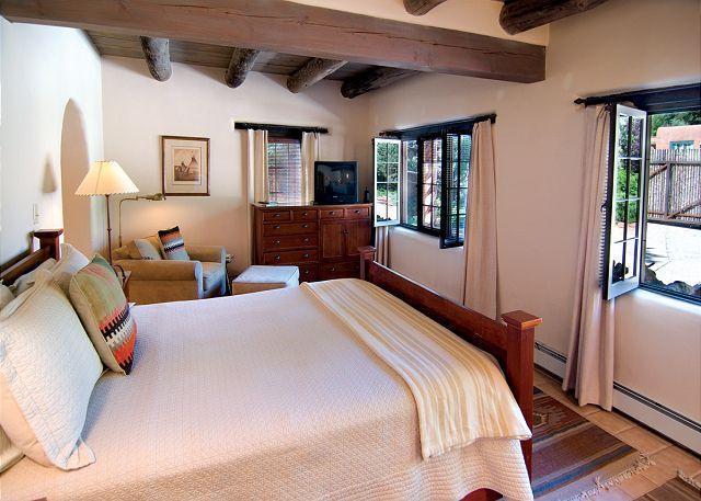 Garcia Street Adobe Villa ซานตาเฟ ภายนอก รูปภาพ